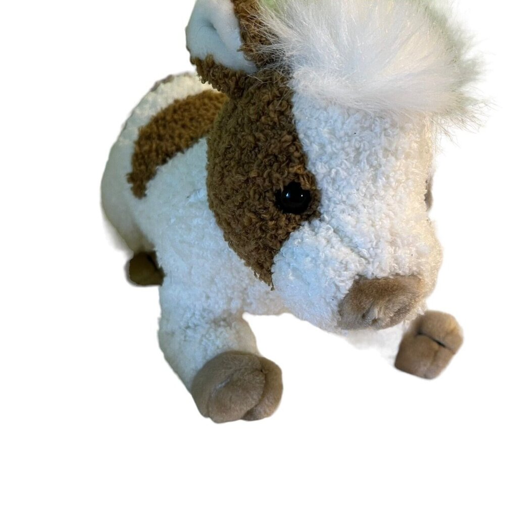 Vtg Ty Jersey Cow Classic 3rd Gen White Brown Plush 12" 1996 Textured Stuffed - Picture 2 of 8